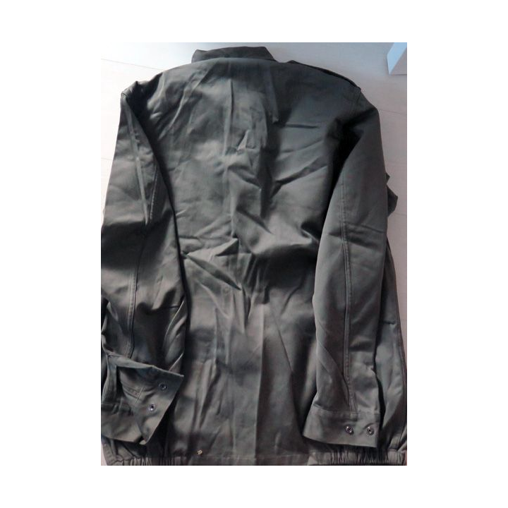 Veste de treillis vert armé taille 112 L CVS 1994 retaillée avec élastiques en bas