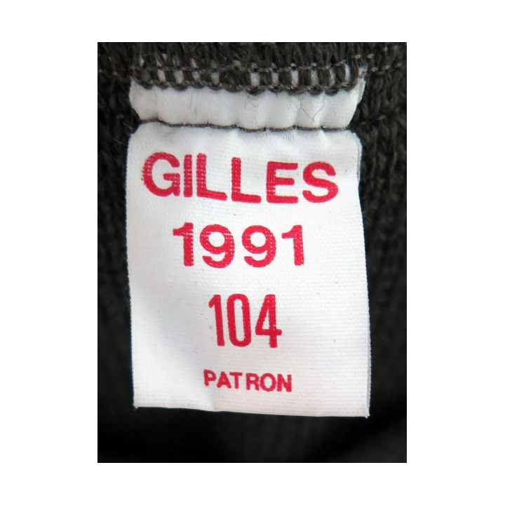Pull militaire col en V fabricant Gilles 1991 taille 104 Homme