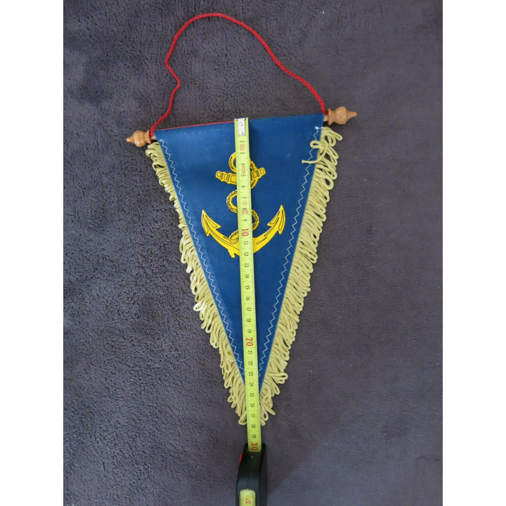 1° RIMa : fanion du 1° régiment d'infantrerie de Marine 27 cm