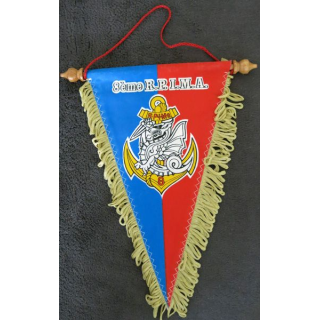8° RPIMA : fanion du 8° régiment de parachutistes d'infantrerie de Marine 27 cm