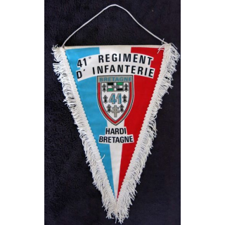 41° RI : fanion de la CEA du 41° régiment d'Infanterie 27 cm