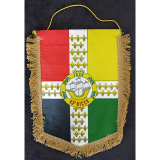 43° RICA : fanion du 43° régiment d'Infanterie de corps d'armée 27 cm