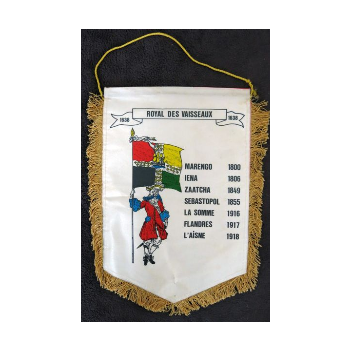 43° RICA : fanion du 43° régiment d'Infanterie de corps d'armée 27 cm