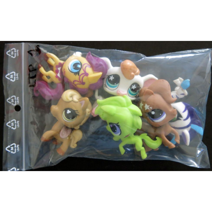 HASBRO : Figurines Littlest Pet Shop "Chevaux" 6 pièces