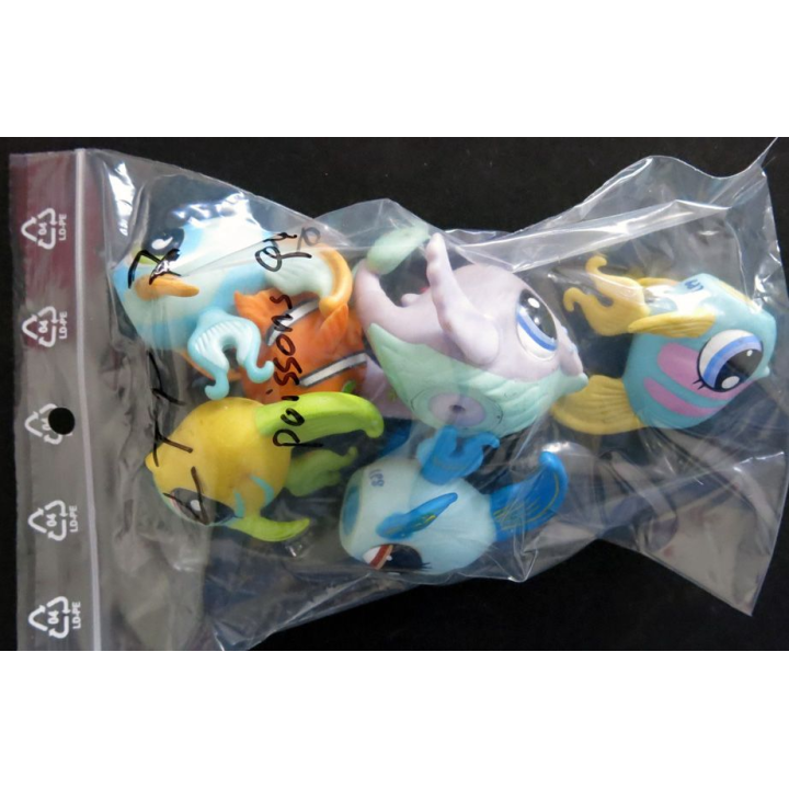 HASBRO : Figurines Littlest Pet Shop "Poissons" 6 pièces
