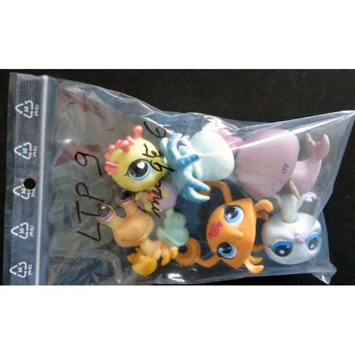 HASBRO : Figurines Littlest Pet Shop "Animaux de la mer" 6 pièces