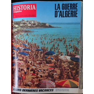 Historia Magazine N° 202 La Guerre d'Algérie n° 9 leurs dernières vacances