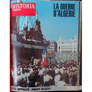 Historia Magazine N° 205 La Guerre d'Algérie n° 12 Les appelés : salut Alger