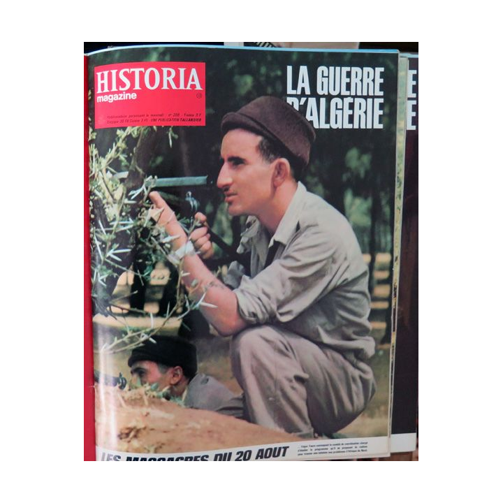 Historia Magazine N° 206 La Guerre d'Algérie n° 13 Les massacres du 20 Août