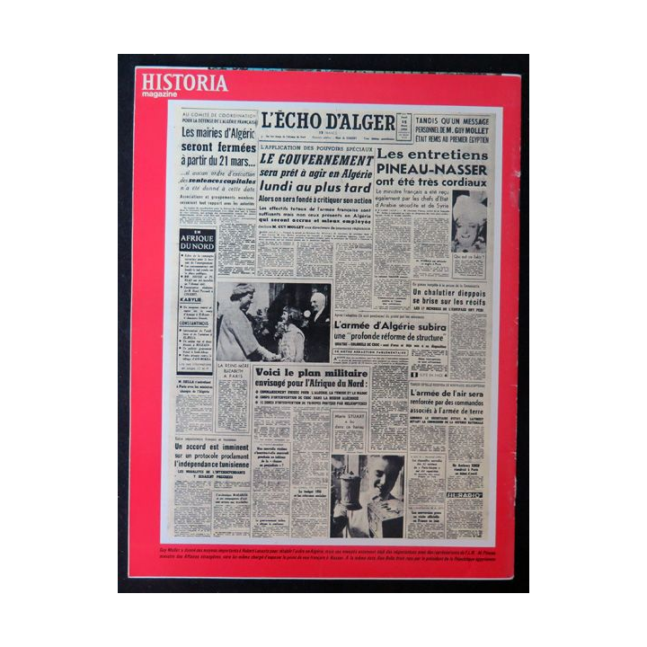 Historia Magazine N° 215 La Guerre d'Algérie n° 22 La grogne des rappelés