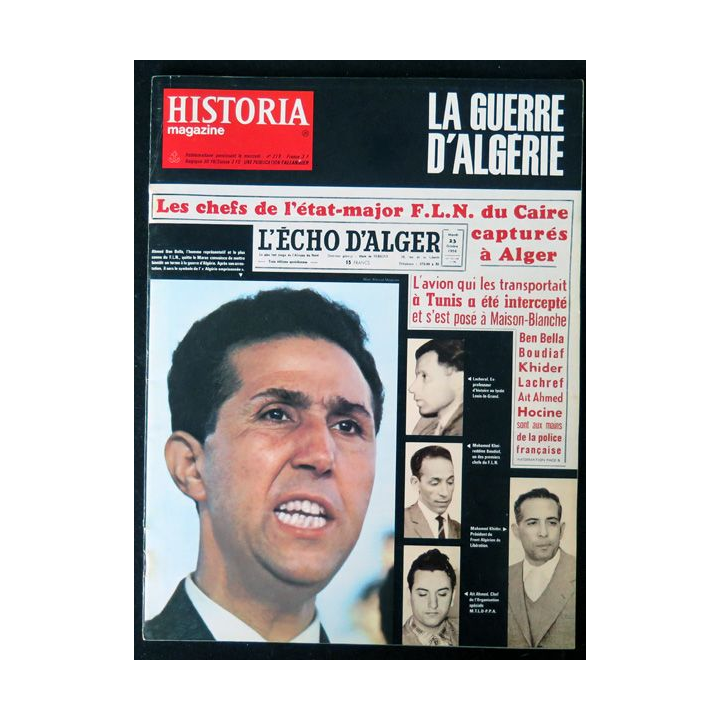 Historia Magazine N° 219 La Guerre d'Algérie n° 26 