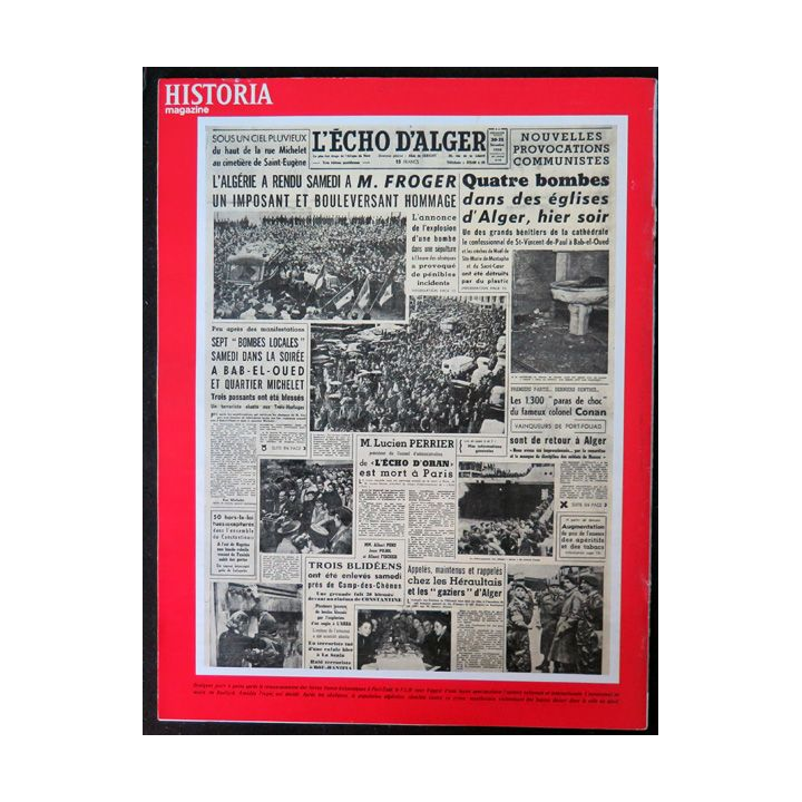 Historia Magazine N° 221 La Guerre d'Algérie n° 28 L'arrivée du général Salan