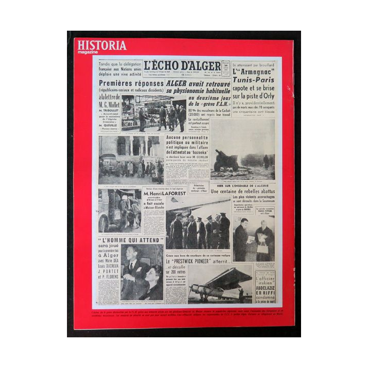 Historia Magazine N° 224 La Guerre d'Algérie n° 31 De Gaulle à Hassi-Messaoud