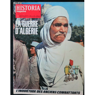 Historia Magazine N° 247 La Guerre d'Algérie n° 50 l'inquiétude des anciens combattants