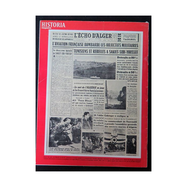 Historia Magazine N° 237 La Guerre d'Algérie n° 44 Mission secrète dans le maquis Kabyle