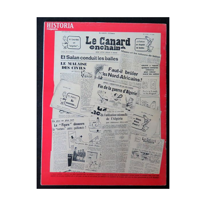 Historia Magazine N° 236 La Guerre d'Algérie n° 43 Aides étrangères et trafics d'armes