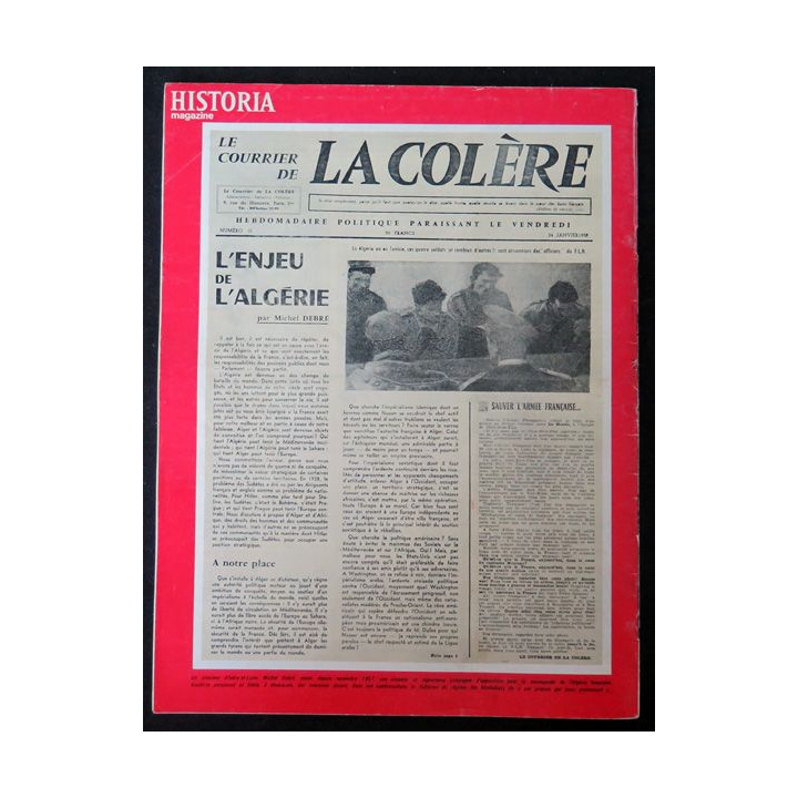 Historia Magazine N° 235 La Guerre d'Algérie n° 42 La Bataille des frontières : souk-Ahras
