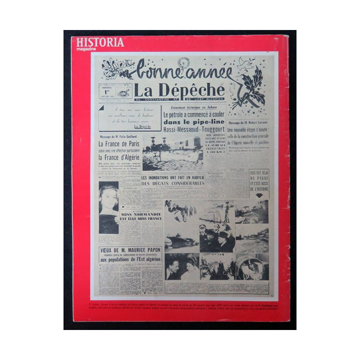Historia Magazine N° 234 La Guerre d'Algérie n° 41 Le barrage : la ligne Morice
