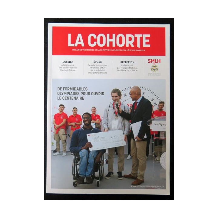 LA COHORTE N° 244 Décembre 2021 : Superbe magazine de la Légion d'honneur