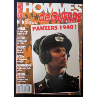 Hommes de guerre N° 6 Mars 1988 Panzers 1940