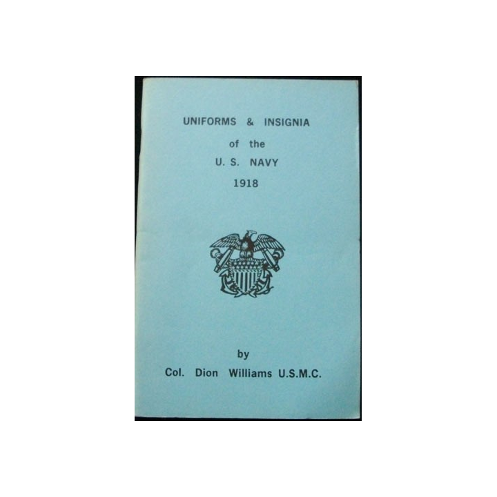 UNIFORMES ET INSIGNES DE L'US NAVY 1918