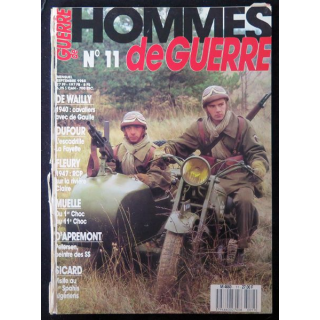 Hommes de guerre N° 11 Septembre 1988 1940 cavaliers avec De Gaulle