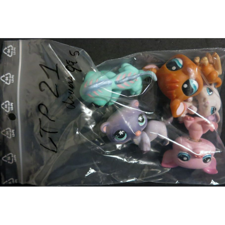 HASBRO : Figurines Littlest Pet Shop "divers" 5 pièces