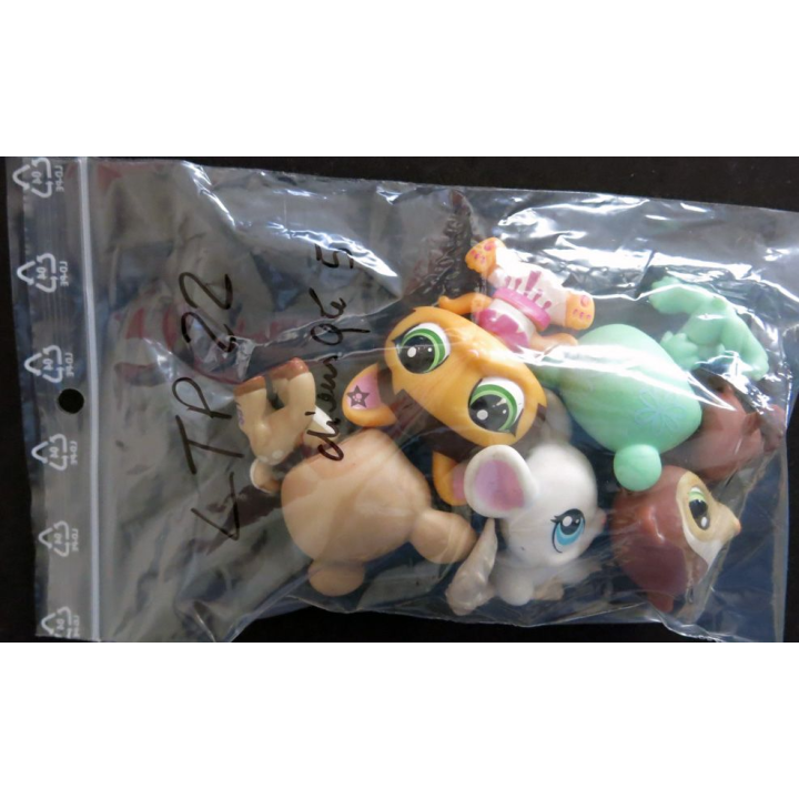 HASBRO : Figurines Littlest Pet Shop "divers" 5 pièces