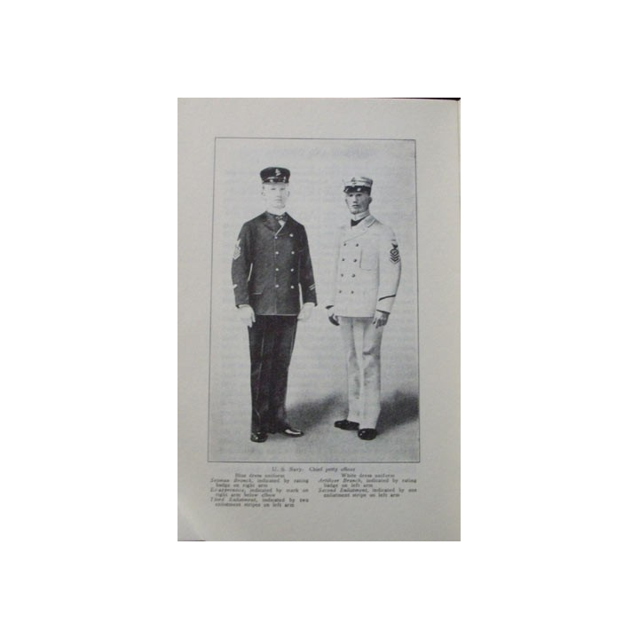 UNIFORMES ET INSIGNES DE L'US NAVY 1918