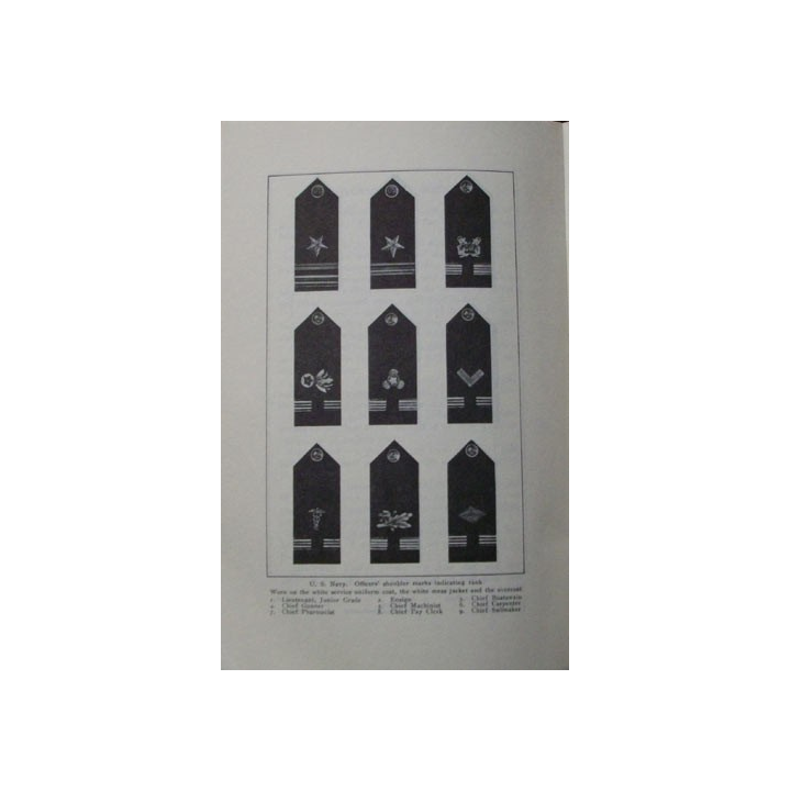 UNIFORMES ET INSIGNES DE L'US NAVY 1918