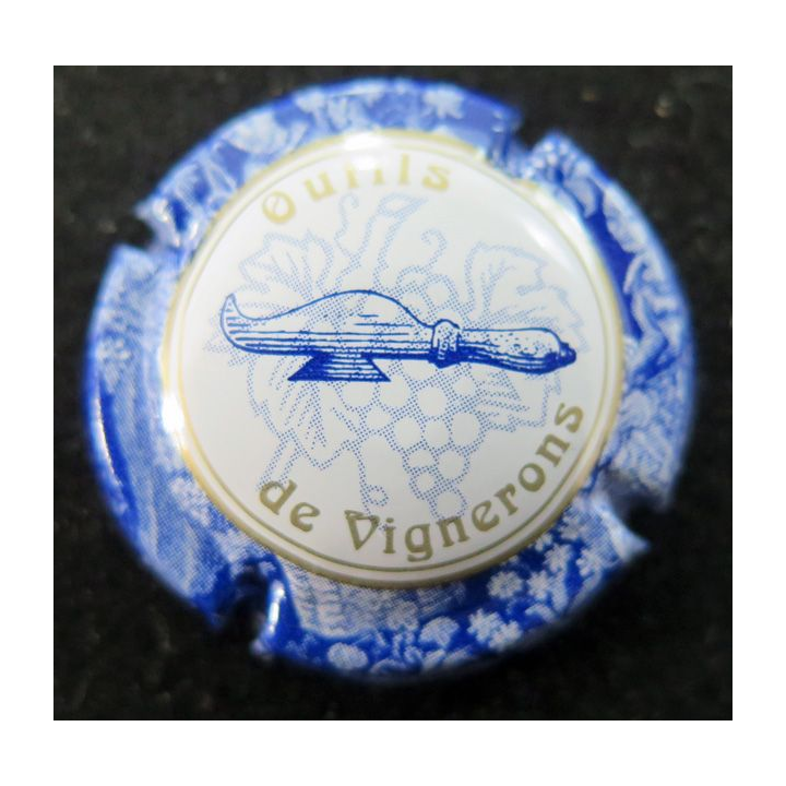 Capsule Muselet de bouteille de champagne Générique n° 1256 Greffoir