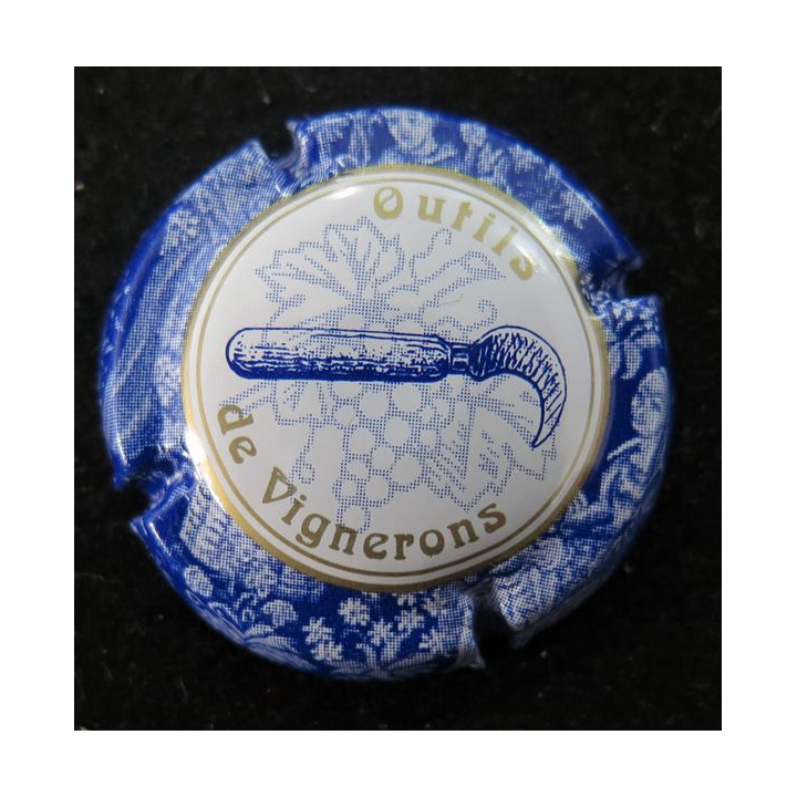 Capsule Muselet de bouteille de champagne Générique n° 1256b serpette
