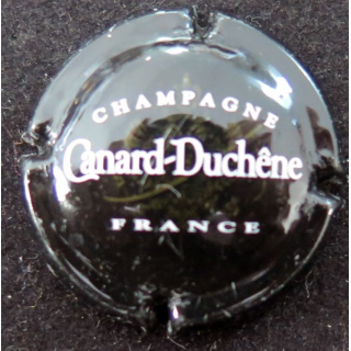 Capsule Muselet de bouteille de champagne CANARD-DUCHENE n° 75h noir