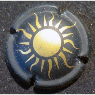 Capsule Muselet de bouteille de champagne générique n° 881b or