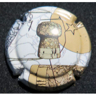 Capsule Muselet de bouteille de Crémant FINES BULLES bouchon
