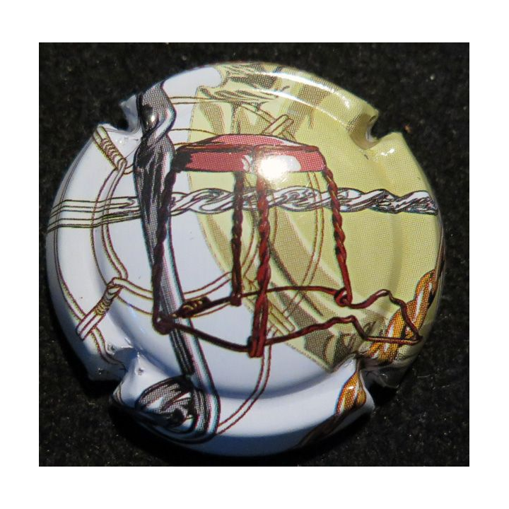 Capsule Muselet de bouteille de Crémant FINES BULLES Muselet