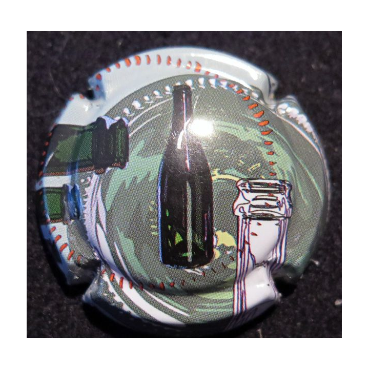 Capsule Muselet de bouteille de Crémant FINES BULLES Bouteille