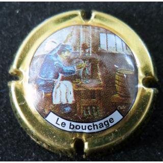 Capsule Muselet de bouteille de champagne COTEAUX SUD EPERNAY n°3 le bouchage