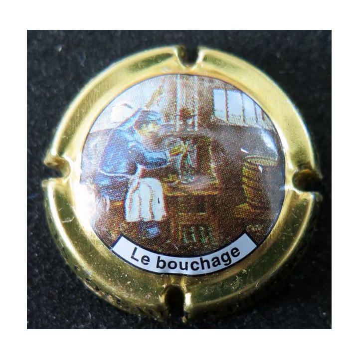 Capsule Muselet de bouteille de champagne COTEAUX SUD EPERNAY n°3 le bouchage