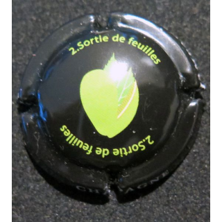 Capsule Muselet de bouteille de champagne GENERIQUE n° 905a 2. sortie de feuilles