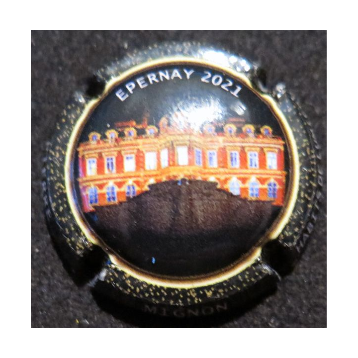 Capsule Muselet de bouteille de champagne MIGNON Pierre n° 224 Epernay 2021