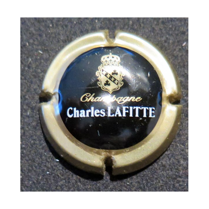 Capsule Muselet de bouteille de champagne LAFITTE Charles n° 9 