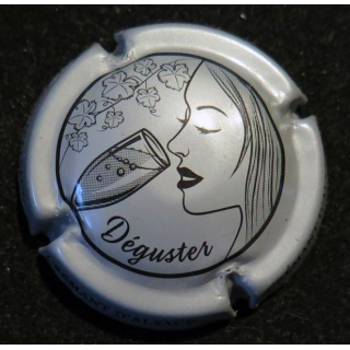 Capsule Muselet de bouteille de CRÉMANT D'ALSACE n° 73e Déguster