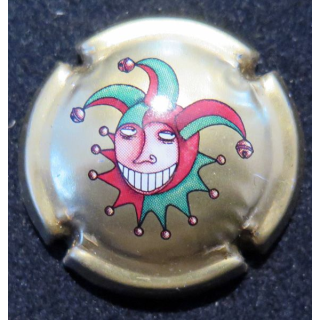 Capsule de bouteille de bière ? avec un fou du Roi diamètre 2,7 cm