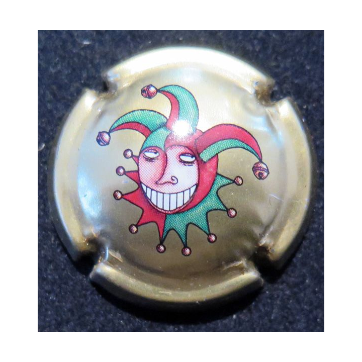 Capsule de bouteille de bière ? avec un fou du Roi diamètre 2,7 cm