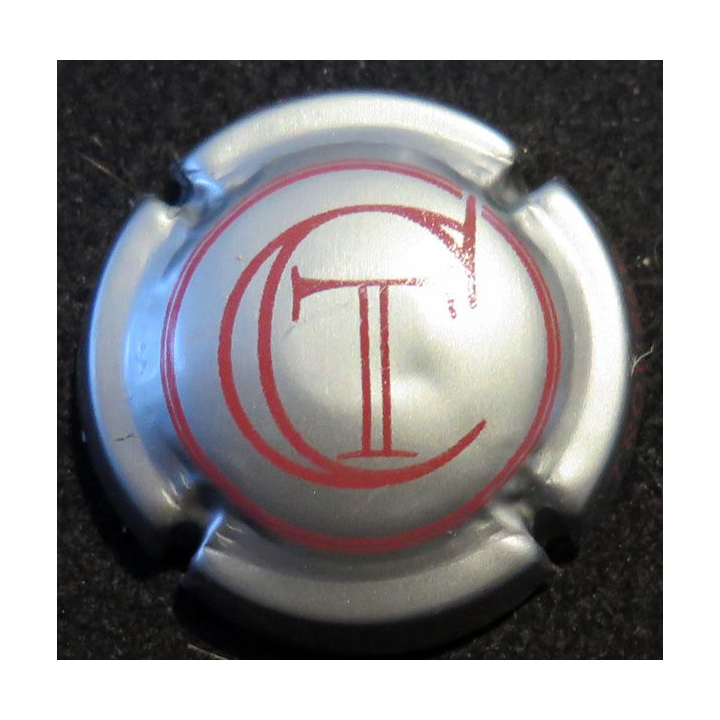 Capsule Muselet de bouteille de Vignerons de l'île de Ré TROUSSE CHEMISE argent et rouge