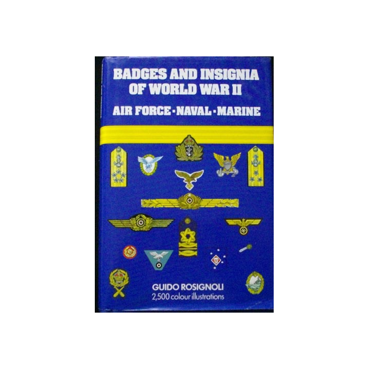 0. BADGES AND INSIGNA OF WORLD WAR II AIR FORCE-NAVAL-MARINE