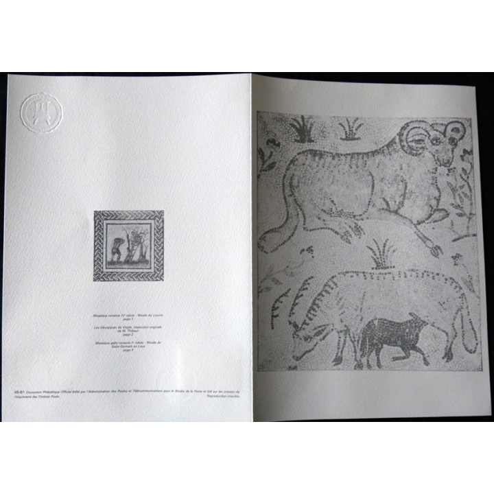 Document philatéliques : Collection historique du timbre poste français "Hommage à Virgile 70 av. JC - 19 av. JC "
