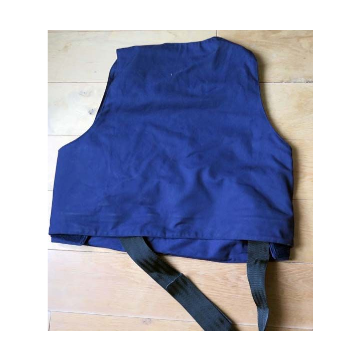 MILITARIA : gilet pare balles sans les plaques de kevlar 1999 réalisé Comoditex grande taille