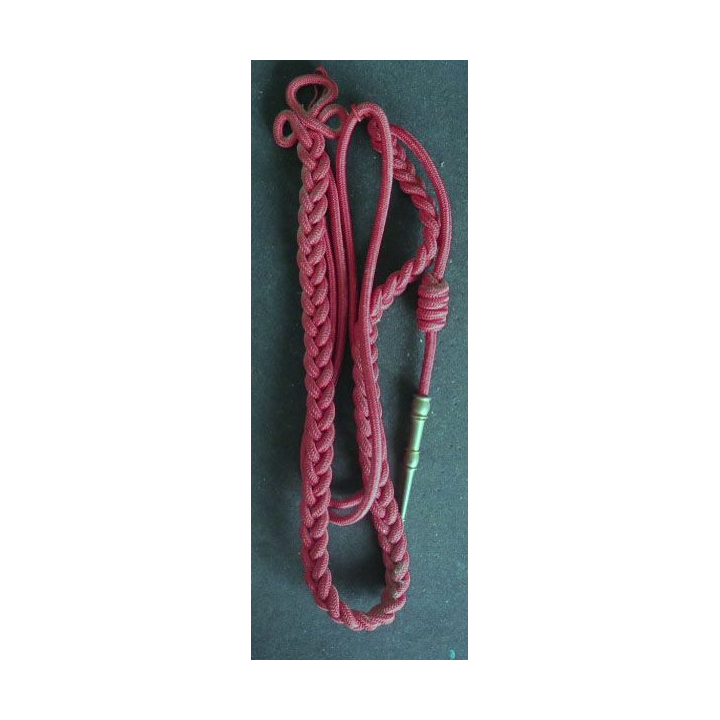 Fourragère de cérémonie de la Légion d'Honneur aiguillette dorée